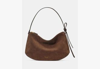 Kate Spade New York Loop Suede Large Shoulder Bag
