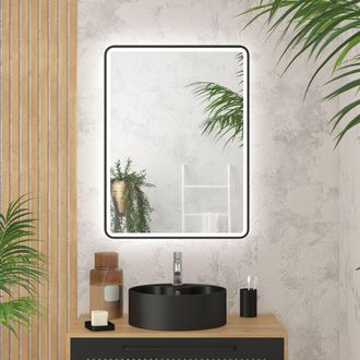 Aurlane Aurlane - Espejo Rectangular - 60x80x4cm - Go Led Rectangular 60