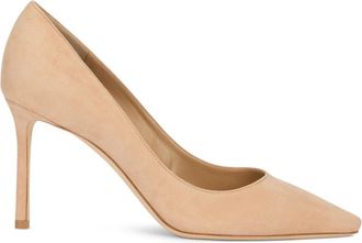 Jimmy Choo London Pumps - Dames - Pumps - Beige - 38 EU - Leer - Schoenen