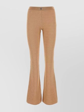 Givenchy jacquard flared trousers