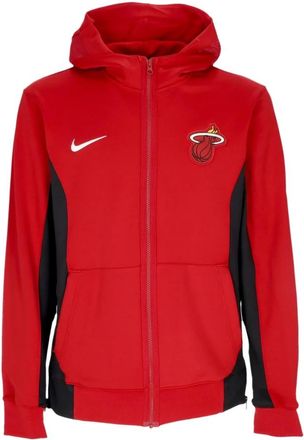 Nike NBA Dri-Fit Showtime Full-Zip Hoodie - Heren - Trainingsjackets - Rood - XS - Fitness