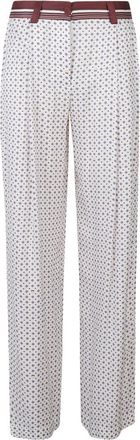 Pinko Ruth Broeken - Dames - Wijde Broeken - Veelkleurig - XL - Broeken