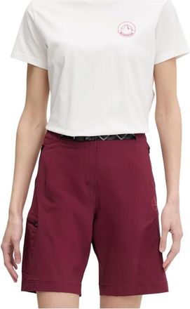 La Sportiva West Crest Shorts - Dames - Outdoor korte broeken - Rood - S - Fitness
