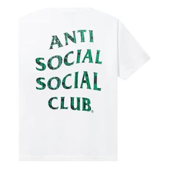 ANTI SOCIAL SOCIAL CLUB Glitch T-Shirt White Green 0657-100000103GT-WHIT