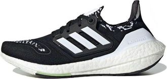 adidas (WMNS) adidas Ultraboost 22 Black White Almost Lime GX8019