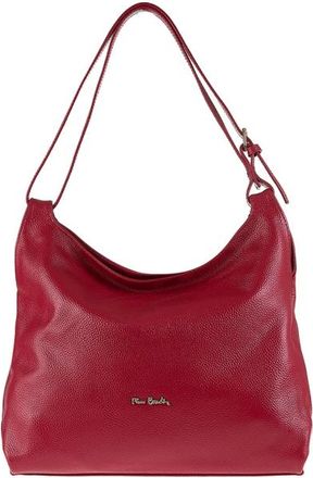 Pierre Cardin Divina Schoudertas - Dames - Tassen - Rood - Maat: ONE Size Katoen