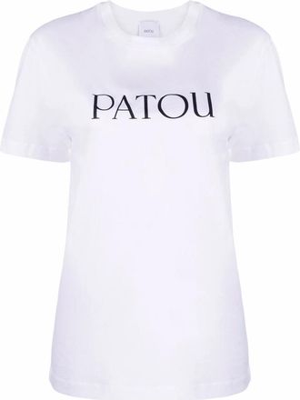 Patou Logo-print Organic-cotton T-shirt