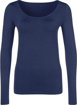 Wolford Luxe Pullover - - Tops - Donna - Blu - S