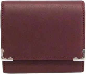 Cartier Portamonete Pre-owned - - Pre-owned - Donna - Rosso - ONE SIZE