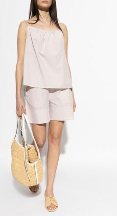 By Malene Birger Top Lannyla, Womens, Beige