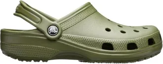Crocs Mens Classic Clogs - Shoes Army Green/Army Green Size 12.0