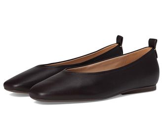 Naturalizer 27 EDIT Carla Womens Flat Shoes Mahogany Leather : 5.5 M (B)