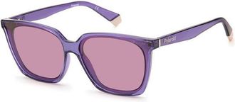 Polaroid PLD 6160/S B3V/0F Womens Sunglasses Purple Size 62