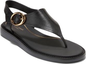 Cole Haan Kami Slingback Sandal in Black Leather at Nordstrom, Size 10.5