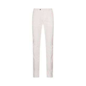 Pantaloni Torino Chinos, male, White, Size: 4XL Superslim Trousers