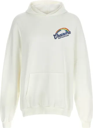 Willy Chavarria Clean & Fresh Willy Hooligan Sweatshirt White