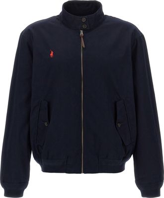Polo Ralph Lauren Logo Embroidery Bomber Jacket