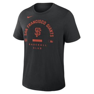 Nike San Francisco Giants Authentic Collection Early Work Nike Mens Dri-FIT MLB T-Shirt in Black | 034J00AGIA-HXK