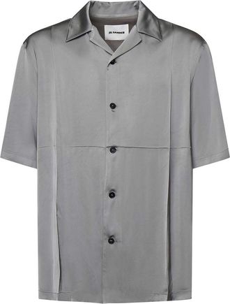 Jil Sander Viscose Bowling Shirt
