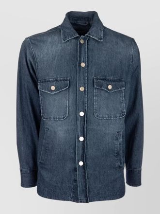 Tintoria Mattei jackets and vests long sleeves chest pockets