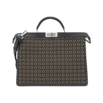 Fendi Pre-owned Vintage Handbag - Dames - Vintage Handtas - Zwart - ONE Size - Leer - Vintage