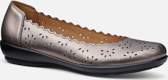 Hotter Womens Eider Womens Ballet Pumps - Brown - Size: 6.5