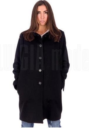 Aspesi Damesjas - Dames - Mantel - Zwart - XL - Jassen