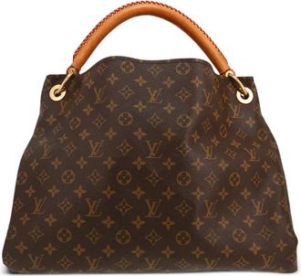 Louis Vuitton 2010 Artsy shopper met gevlochten handgreep en monogram - Bruin