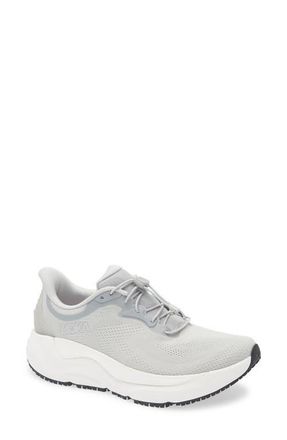 Hoka One One Arahi SR Sneaker in Stellar Grey /White at Nordstrom, Size 10.5