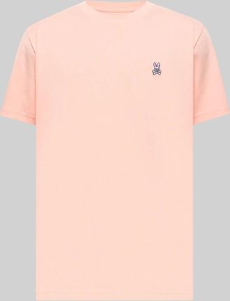 Psycho Bunny Mens Classic Crew Neck Tee PEACH MELBA / XXXL