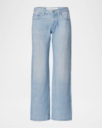 Rag & Bone rb Miramar Cam Low-Rise Relaxed Straight Jeans