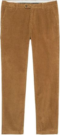 Brooks Brothers Stretch katoenen chinos - Heren - Chinos - Bruin - W33 - Katoen - Broeken