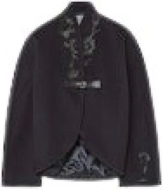 Forte_Forte Cappotto Corto Majestic in Velour - - Jackets - Donna - Nero - S
