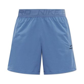Nike Fitness, Heren, Blauw, 2Xl, Polyester, Pro Training Dri-FIT Shorts