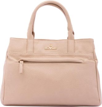 Cavalli Bc 1347 Handtas - Dames - Handtassen - Beige - ONE Size - Leer - Tassen
