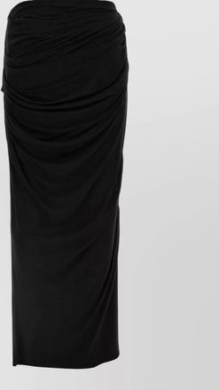 Entire studios draped midi skirt