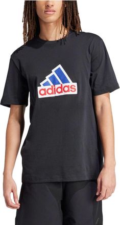 adidas Future Icons Badge of Sport T-shirt Asia Sizing Black IS9596