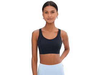 Brooks Chaser Padded Bra Womens Bra Black : 2XL (40 A-D), Nylon/Spandex