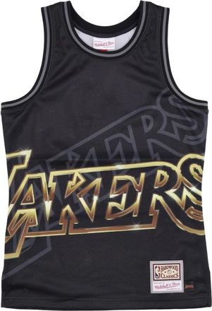 Mitchell & Ness NBA Big Face Tank Top - Heren - Fitness - Zwart - XL - Polyester - Fitness