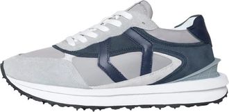 Mikakus Barcelona Urban Elegance Sneakers - unisex - Sneakers - Grijs - 41 EU - Leer - Schoenen
