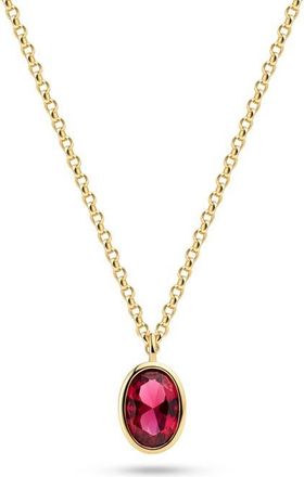 Sif Jakobs Jewellery Necklace Sardinien Ovale in 18K Gold Plated/rose at Nordstrom