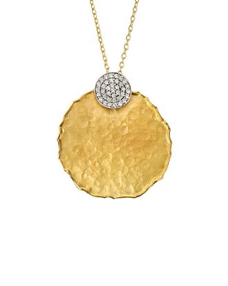 I.Reiss Company 14K 0.15 Ct. Tw. Diamond Necklace