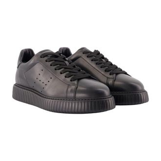 Hogan Mens Sneaker Black Calfskin