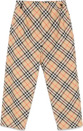 Burberry Pantaloni con motivo Vintage Check - Toni neutri