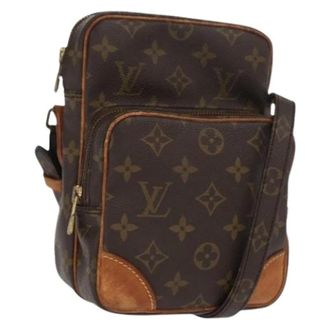 Louis Vuitton Pre-owned Cross Body Bags, female, Brown, Size: ONE SIZE Pre-owned Vintage Cross Body Bag
