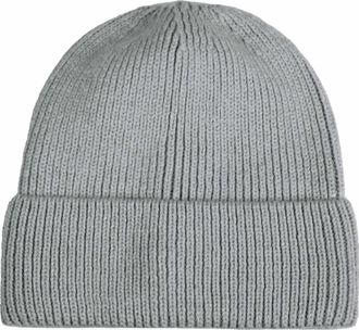 Capelli Beanie CAPELLI NEW YORK, Damen, light grau, Strick, Materialmix, unifarben, M&uuml;tzen Beanie, Rippstrick, Wollanteil, w&auml;rmend