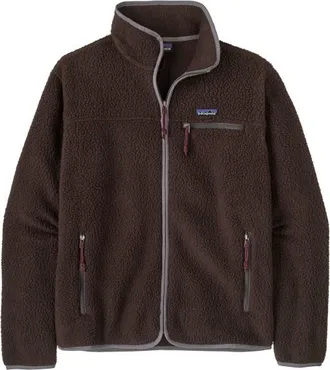 Patagonia Retro Pile Jacket Fleecejacke f&uuml;r Herren | braun
