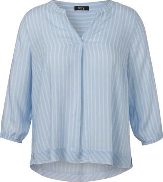 Frapp Dames, Blouses & Shirts, Blauw, Maat: L Viscose