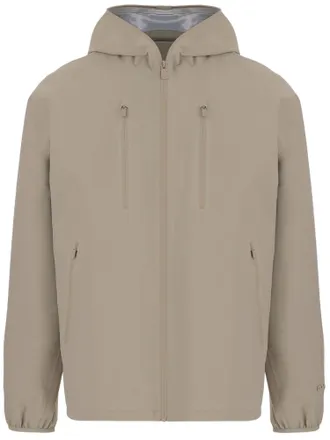 Save The Duck Nylon Jacket with Adjustable Hood and Design