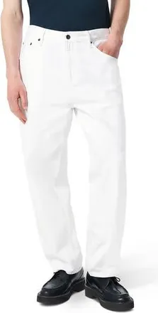 Rag & Bone RB Baggy Jeans in White at Nordstrom Rack, Size 36 X 32